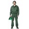 Костюм мужской Докер зеленый (куртка и полукомбинезон) - фото 56343