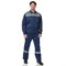 Костюм мужской Пантеон синий/серый (куртка и брюки) - фото 56365