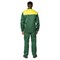Костюм мужской Стандарт Плюс зеленый/желтый (куртка и брюки) - фото 56448