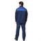 Костюм мужской Стандарт Плюс темно-синий/василек (куртка и брюки) - фото 56455