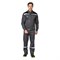 Костюм мужской Профессионал 1 серый/черный (куртка и брюки) - фото 56520