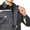 Костюм мужской Профессионал 1 серый/черный (куртка и брюки) - фото 56526