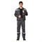 Костюм мужской Профессионал 1 темно-серый/светло-серый (куртка и брюки) - фото 56534