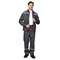 Костюм мужской летний Профессионал 2 СОП темно-серый/серый (куртка и полукомбинезон) - фото 56588