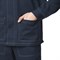Костюм мужской Оптимал 2 темно-синий/красный (куртка и полукомбинезон) - фото 56619