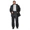 Костюм мужской утепленный Викинг черный (куртка и брюки) - фото 56656