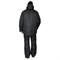 Костюм мужской утепленный Викинг черный (куртка и брюки) - фото 56657