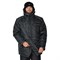 Костюм мужской утепленный Викинг черный (куртка и брюки) - фото 56664