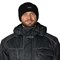Костюм мужской утепленный Викинг черный (куртка и брюки) - фото 56673