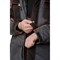 Костюм мужской утепленный Бренд серый/черный (куртка и полукомбинезон) - фото 56699