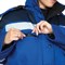 Костюм женский утепленный Зима василек/темно-синий (куртка и полукомбинезон) - фото 56780