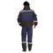 Костюм мужской утепленный Стайл синий (куртка и полукомбинезон) - фото 56792