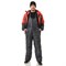 Костюм мужской утепленный Стимул серый/красный (куртка и полукомбинезон) - фото 56802