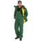 Костюм мужской утепленный Буря зеленый (куртка и полукомбинезон) - фото 56813