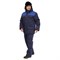 Костюм мужской утепленный Буря синий (куртка и полукомбинезон) - фото 56817
