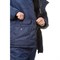 Костюм мужской утепленный Мастерок темно-синий (куртка и брюки) - фото 56846