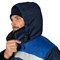 Костюм мужской утепленный Стандарт СОП темно-синий/василек (куртка и брюки) - фото 56912