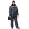 Костюм мужской утепленный Мастер-В синий (куртка и брюки) - фото 56928
