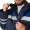Костюм антистатический мужской утепленный Антистат темно-синий/василек (куртка и брюки) - фото 56945