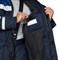 Костюм антистатический мужской утепленный Антистат темно-синий/василек (куртка и брюки) - фото 56946