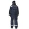Костюм мужской утепленный Эверест плюс синий/черный (куртка и полукомбинезон) - фото 56965