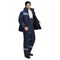 Костюм мужской утепленный Буря Лайт СОП темно-синий (куртка и полукомбинезон) - фото 56998