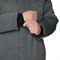 Костюм мужской утепленный Фаворит темно-серый/светло-серый (куртка и полукомбинезон) - фото 57025