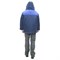 Куртка мужская утепленная Бригадир с меховым воротом эконом - фото 57069
