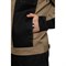 Куртка мужская Бренд бежево-черная - фото 57079