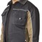 Куртка мужская летняя Люкс серый/бежевый/бежевый со светоотражающим кантом - фото 57129