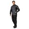 Куртка мужская летняя Люкс серый/черный/черный со светоотражающим кантом - фото 57137