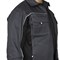 Куртка мужская летняя Люкс серый/черный/черный со светоотражающим кантом - фото 57141