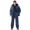 Куртка мужская утепленная Бригадир СОП темно-синий/василек - фото 57160