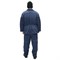 Куртка мужская утепленная темно-синяя из смесовой ткани эконом - фото 57210