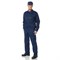 Костюм мужской Ясон синий для сотрудников охранных предприятий (куртка и брюки) - фото 57263