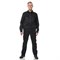 Костюм мужской Ясон черный для сотрудников охранных предприятий (куртка и брюки) - фото 57265