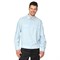 Рубашка для сотрудников с длинными рукавами серый/голубой - фото 57331