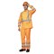 Костюм Дорожник-2 оранжевый 3 класса защиты (куртка и полукомбинезон) - фото 57354