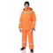 Костюм утепленный Дорожник оранжевый сигнальный (куртка и полукомбинезон) - фото 57382