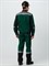 Костюм Виват-1 Премиум (тк.Смесовая,240) брюки, зеленый/черный/серый - фото 58773