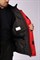 Куртка зимняя Европа (тк.Дюспо), красный/черный - фото 5888
