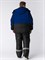 Куртка зимняя Европа (тк.Дюспо), т.синий/черный - фото 5891