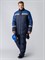 Куртка зимняя Стандарт (тк.Оксфорд), т.синий/васильковый - фото 5915