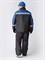Куртка зимняя Стандарт (тк.Оксфорд), черный/васильковый - фото 5922