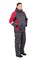 Куртка "Страйк" серый/красный (зимняя) 210 г/м.кв, 80%ПЭ+20%ХБ, ВО, Gerda КУР615 - фото 59405