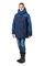 Куртка "Фристайл" т.синий/индиго (женская) 105 г/м.кв, 100% ПЭ, PU Milky, ВО, Таслан Файл КУР551 - фото 59551