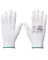 Перчатки Safeprotect НейпТач (нейлон+полиуретан на конч.пальцев, белый) - фото 60485