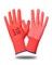 Перчатки Safeprotect НейпМикро-К (нейлон+ПВХ-микроточка, красный) - фото 60580
