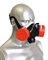 Полумаска Бриз-3201 (РУ) газопылезащитная с фильтром А1Р1D R D (х40) - фото 60863