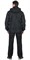 Куртка "СИРИУС-ПРАГА-Люкс" удлиненная с капюшоном, черный - фото 61375